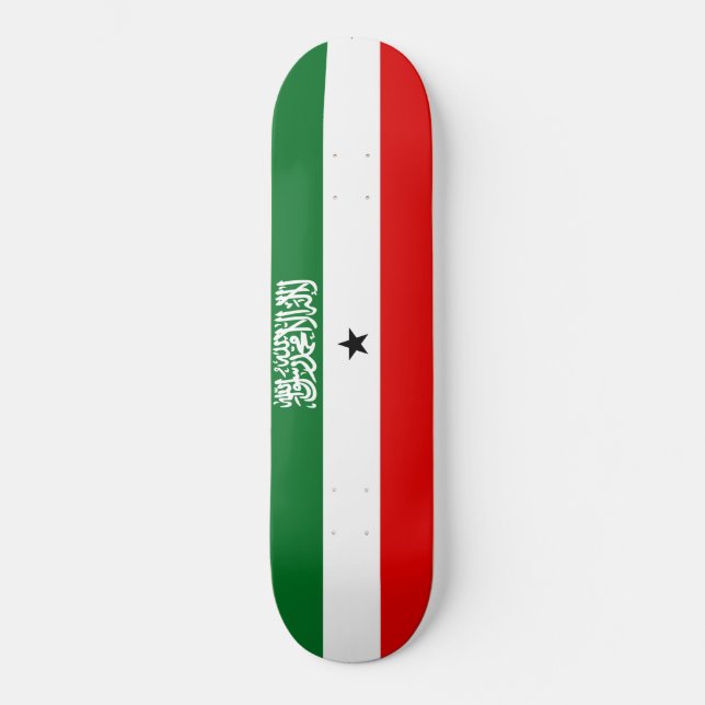 Somaliland Flagga Mini Skateboard Bräda 18,5 Cm (Framsida)