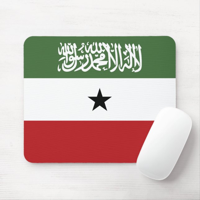 Somaliland flagga musmatta (Med mus)