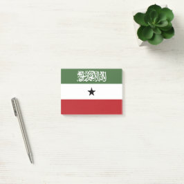 Somaliland flagga post-it block