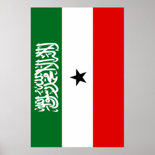 Somaliland Flagga Poster