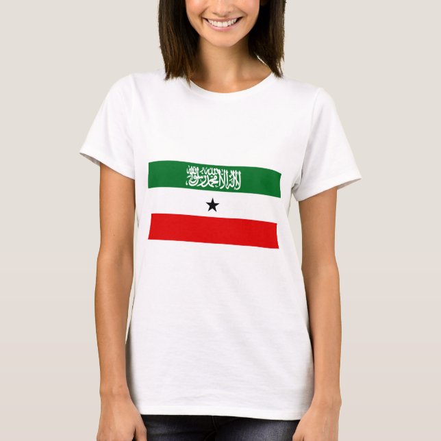 Somaliland Flagga T Shirt (Framsida)