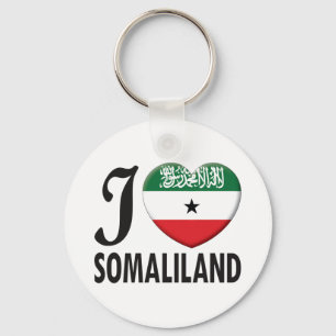 Somaliland Kärlek Nyckelring