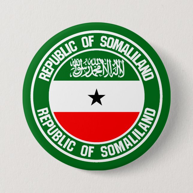Somaliland rundaEmblem Knapp (Framsida)
