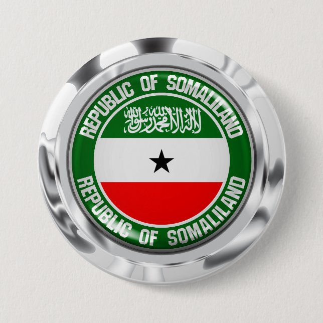 Somaliland rundaEmblem Knapp (Framsida)