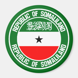 Somaliland rundaEmblem Magnet