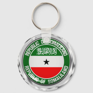 Somaliland rundaEmblem Nyckelring