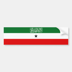 Somalilands flagga bildekal