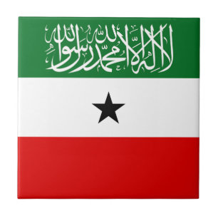 Somalilands flagga kakelplatta