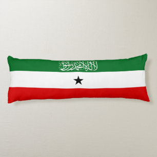 Somalilands flagga kroppskudde