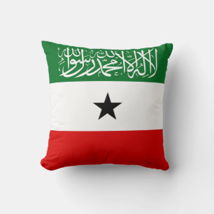 Somalilands flagga kudde