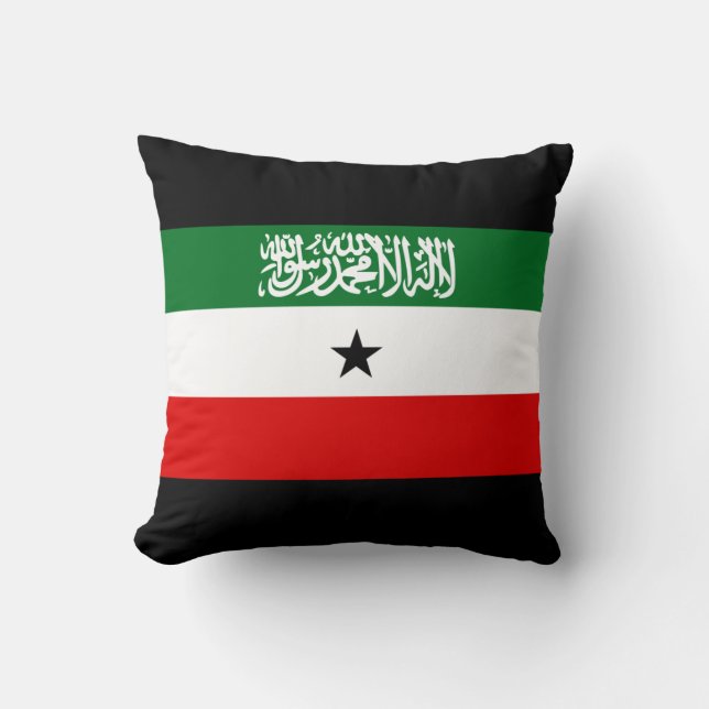 Somalilands flagga kudde (Framsida)