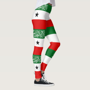 Somalilands flagga leggings
