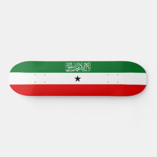 Somalilands flagga mini skateboard bräda 18,5 cm