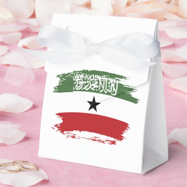 Somalilands flagga presentaskar (Bröllop)