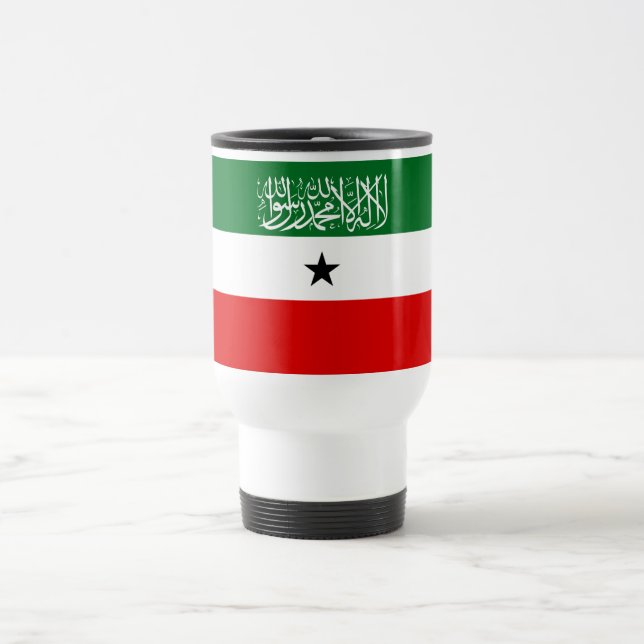Somalilands flagga resemugg (Center)