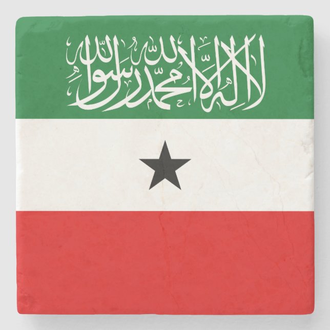 Somalilands flagga stenunderlägg (Framsidan)