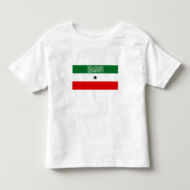 Somalilands flagga t shirt (Framsida)