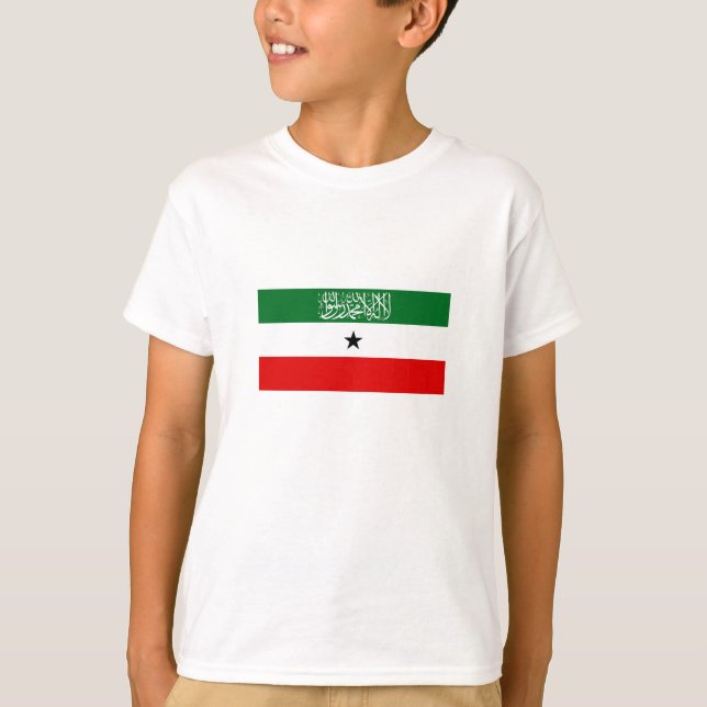 Somalilands flagga t shirt (Framsida)