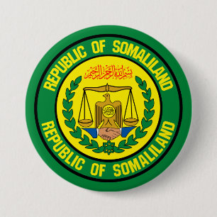 Somalilands runda Emblem Knapp