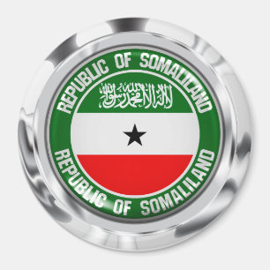 Somalilands runda Emblem Magnet