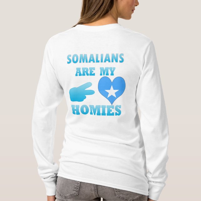 Somalis är min Homies Tee (Baksida)
