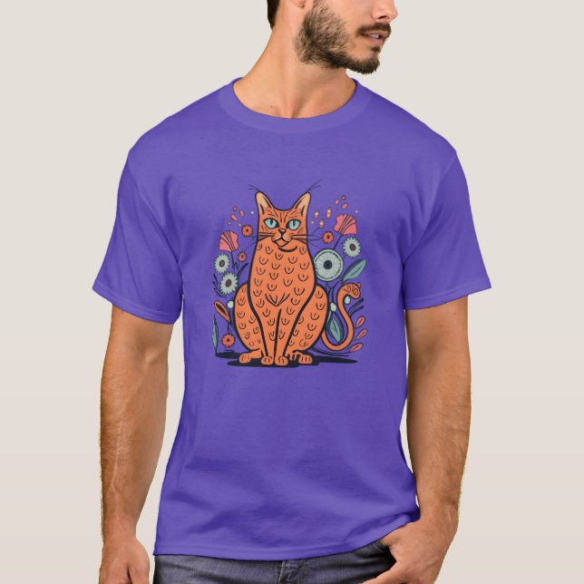 somalisk kattgåva t shirt (Framsida)