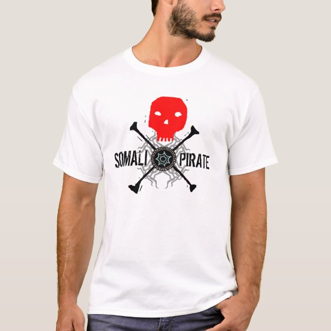 Somalisk pirat t-shirt (Framsida)