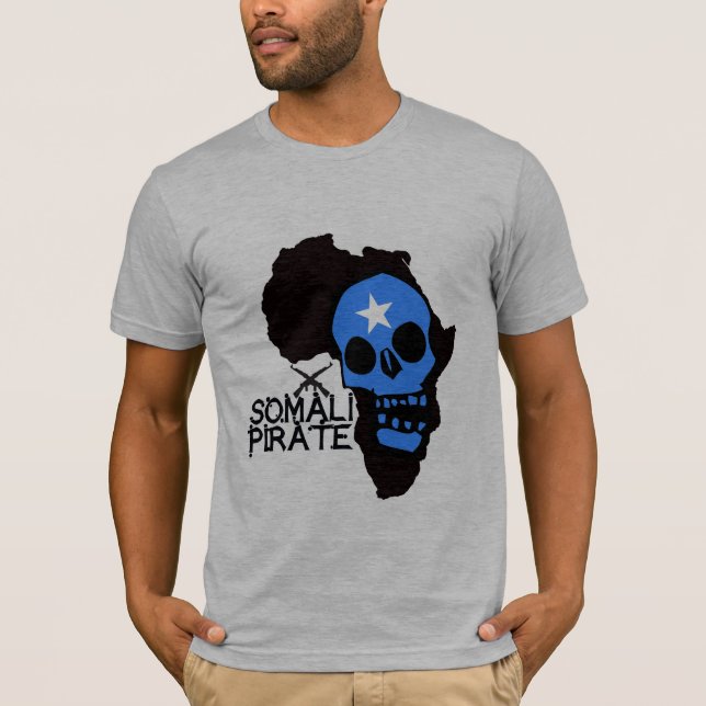 Somalisk pirat tee shirt (Framsida)