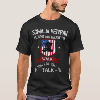 Somalisk veterandagshierarki för Pappa-dotterdotte T Shirt