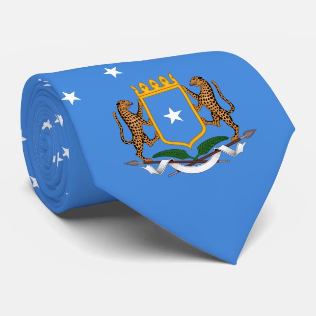 Somaliska Flagga och Jacka av Arm, Somalias Flagga Slips (Rullad)