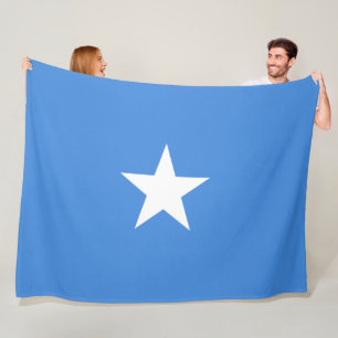 Somaliska Flagga (Somalia) Fleecefilt
