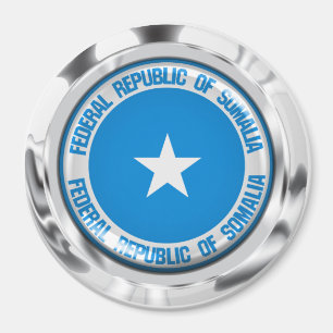 Somaliska rundans emblem magnet