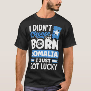 SomaliSomalia Somalialisk Flagga I Har Lucky T Shirt