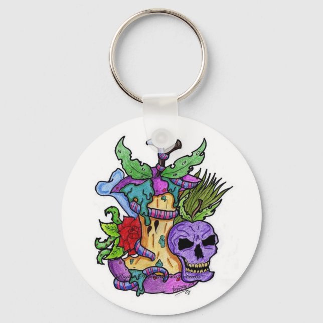 Somany skadad nyckelring (Framsida)