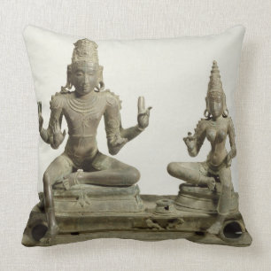 Somaskanda Chola, Tamil Nadu (brons), Kudde