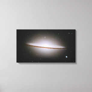 Sombrero galaxy canvastryck