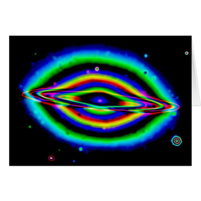 Sombrero Galaxy Hälsningskort (Framsidan Horizontal)