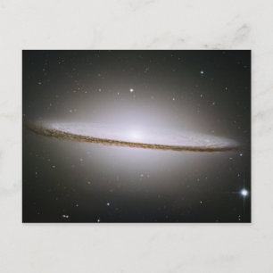 Sombrero Galaxy (Hubble Telescope) Vykort