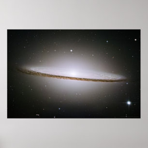 Sombrero Galaxy M104 36 x 24 (33 x 22) Poster