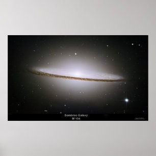 Sombrero Galaxy (M104) poster
