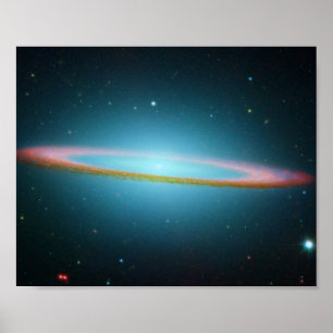 Sombrero Galaxy - M104 - poster/skriv ut Poster