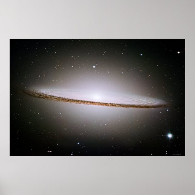 Sombrero Galaxy Poster (Framsidan)