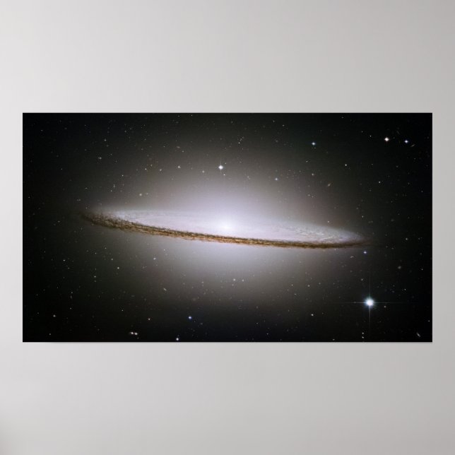 Sombrero Galaxy Poster (Framsidan)