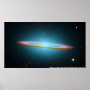 Sombrero Galaxy Poster