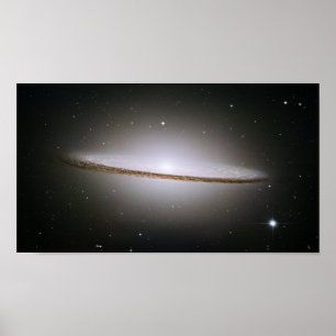 Sombrero Galaxy Poster