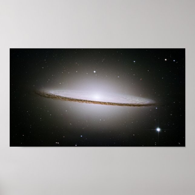 Sombrero Galaxy Poster (Framsidan)
