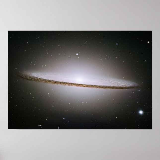 Sombrero Galaxy Poster (Framsidan)