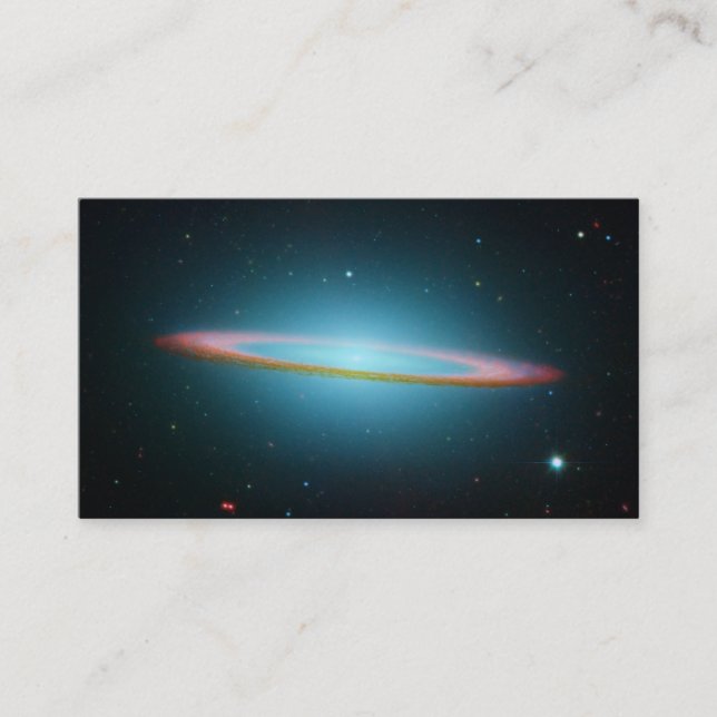 Sombrero Galaxy-profilkort Visitkort (Framsida)