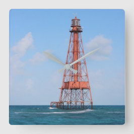 Sombrero Nyckel fyr, Florida Nycklar Fyrkantig Klocka