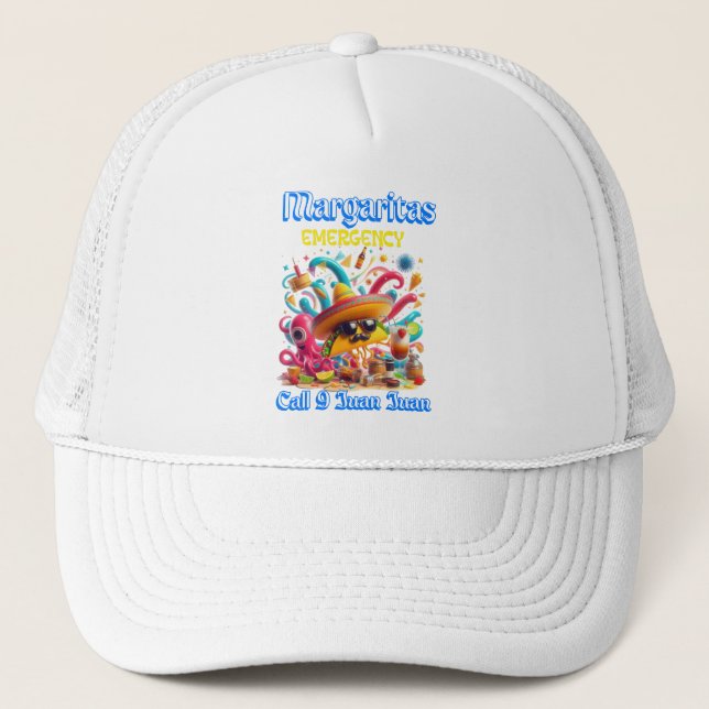 Sombrero och Sunglasses Margarita Akut Keps (Framsida)